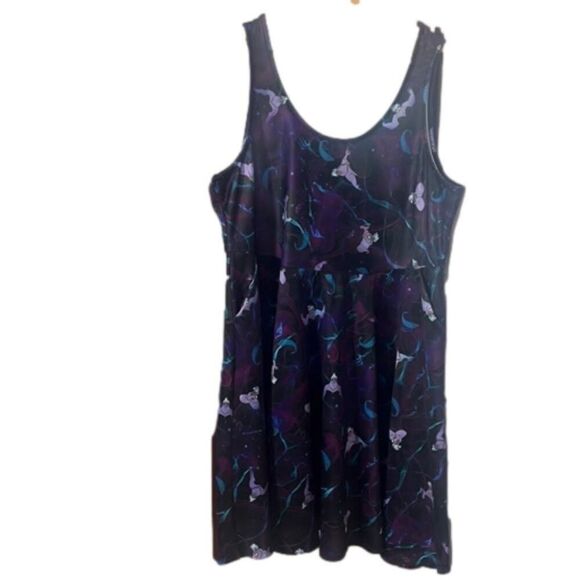 TORRID DISNEY THE LITTLE MERMAID NWOT SCUBA SLEEVELESS SKATER DRESS SIZE 3x - Picture 2 of 7